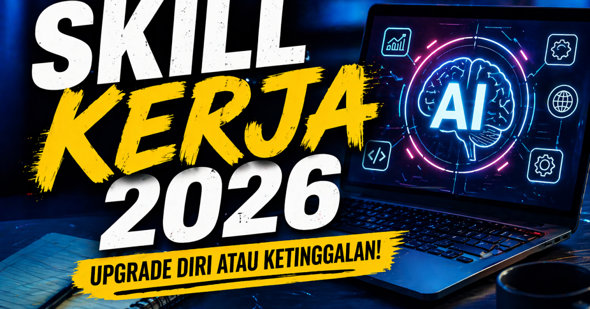 Skill Kerja 2026: Cara Upgrade Diri Supaya Tak Ketinggalan Zaman (AI + Human Skills)