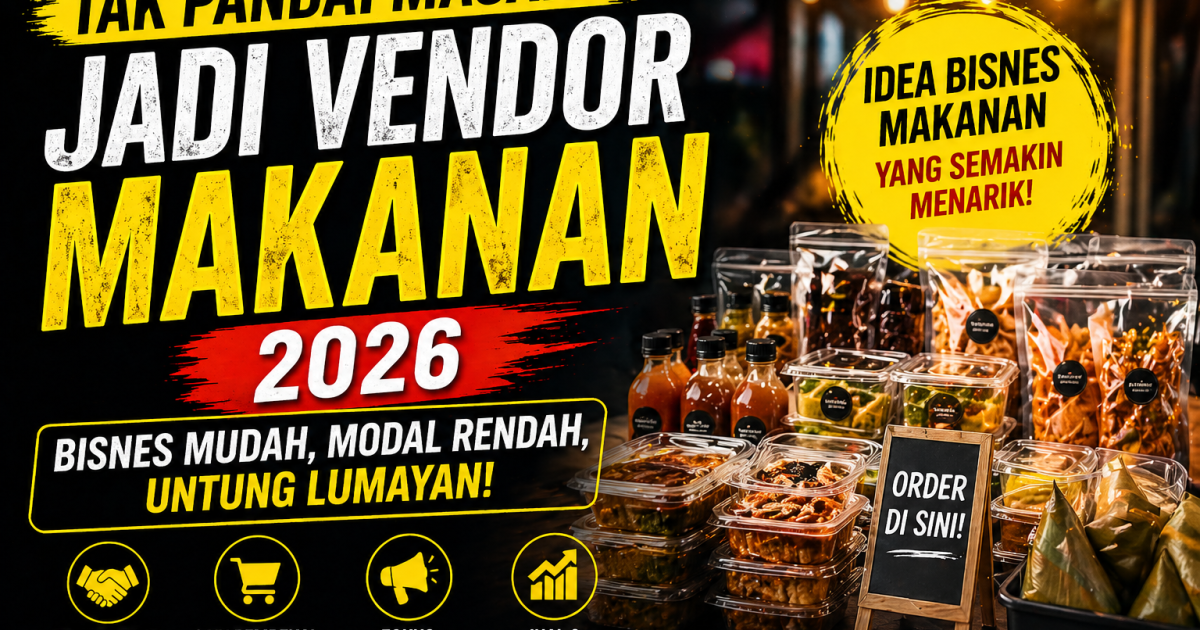 Tak Pandai Masak? Ini Cara Jadi Vendor Makanan 2026 Yang Menguntungkan